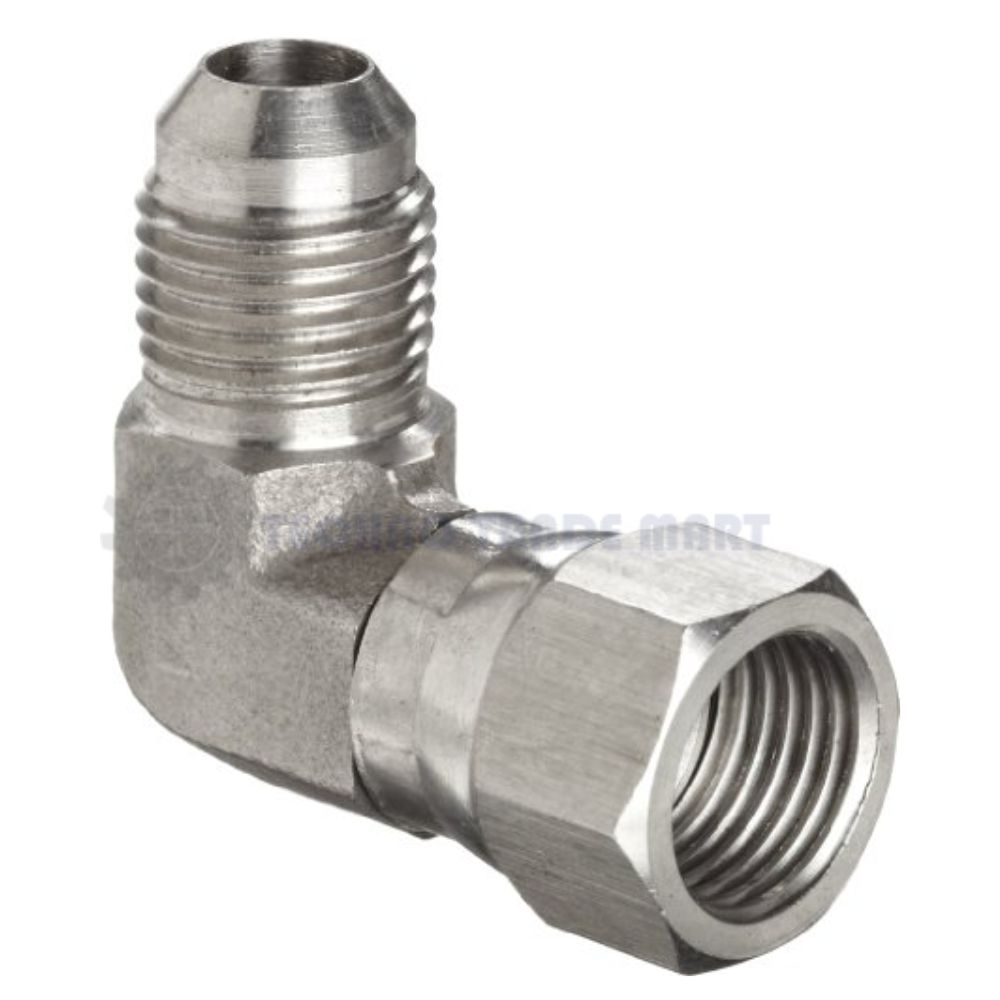 SS Polished Jic Tube Fittings 1 by 2 inch per peice